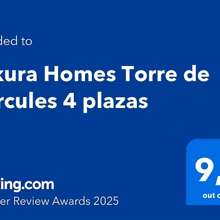 Appartamento Sakura Homes Torre De Hércules 4 Plazas