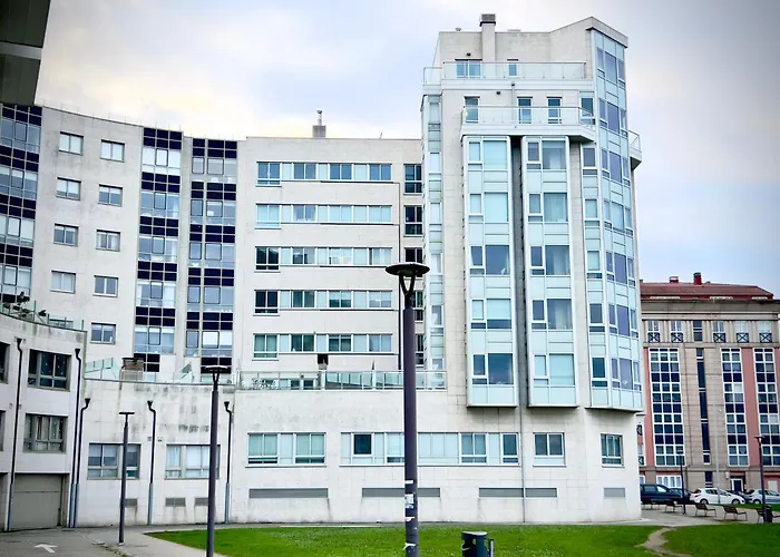 Lejlighed Sakura Homes Torre De Hercules 4 Plazas A Coruña